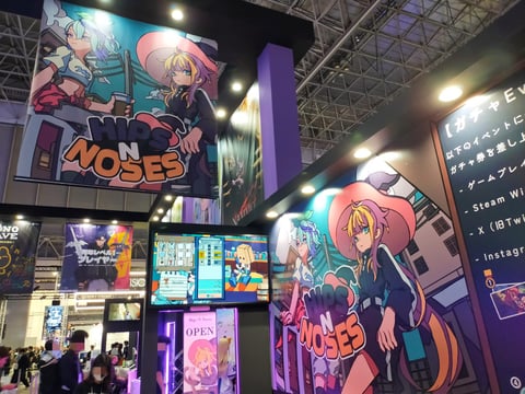 昼はカフェ経営、夜は夢の世界で押し寄せる敵と戦うローグライトアクション『HIPS N NOSES』ブースレポート【TGS2025】