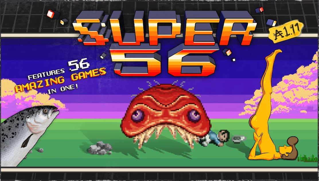 指先ひとつでハイスコア！ 56種類のミニゲームを1ボタンでクリアしよう