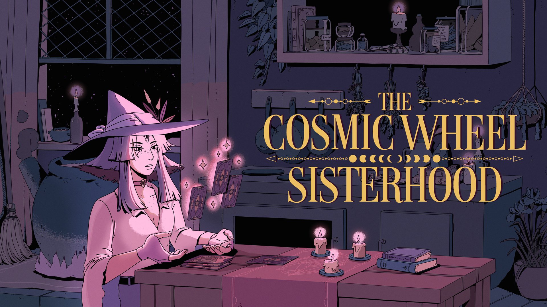 カードによって運命を読み解く魔女の物語『The Cosmic Wheel