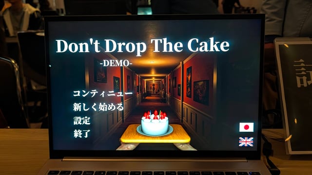 ケーキを「運ぶだけ」がもたらす独特の緊張感。物理演算を取り入れたホラーゲーム『Don't Drop The Cake』ブースレポート【DREAMSCAPE#4】