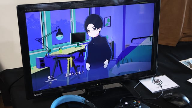 スマホが再び結んだ2人の絆。かつての親友との交流を描くビジュアルノベル『まちあわせ』ブースレポート【Pixel Art Park 8】