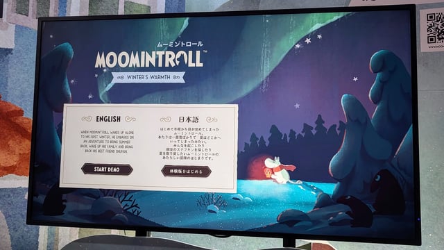 孤独とぬくもりを感じる、冬のムーミン谷へ――インタビューで知る制作のこだわり。『Moomintroll: Winter’s Warmth（仮）』ブースレポート＆インタビュー【TGS2025】