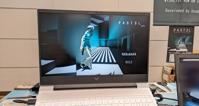 青く広大なリミナルスペース的空間を探索する3DホラーADV『P4ST3L』ブースレポート【東京ゲームダンジョン5】