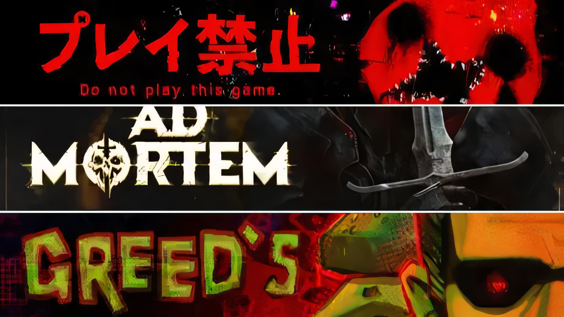 絶対に遊んではいけないゲームをクリックしていく恐怖『プレイ禁止』や『Ad Mortem』『Greed's Grub』 feature image